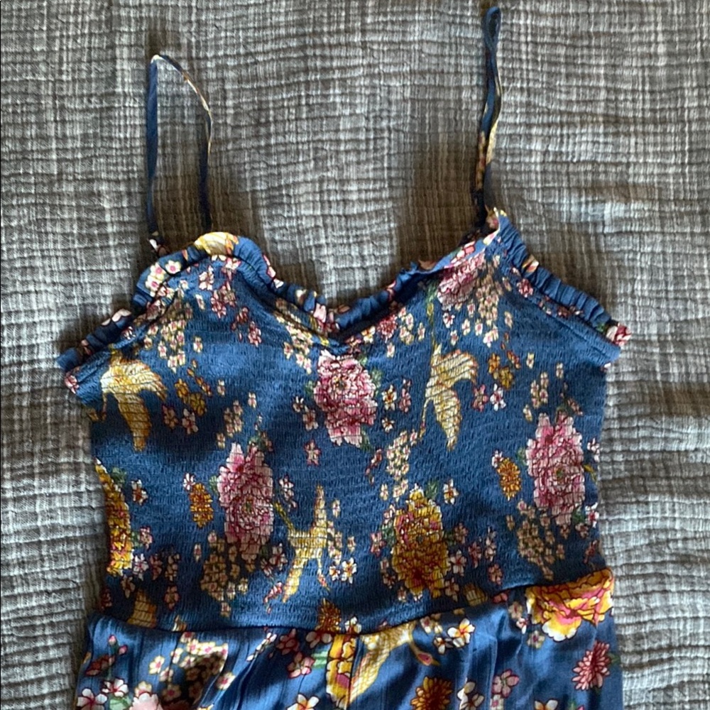 Floral Spaghetti Strap Dress